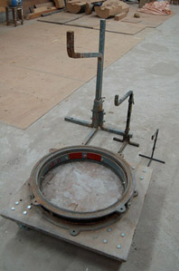 彫塑用鉄アングル