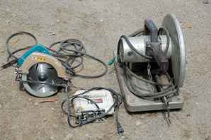 丸ノコ、高速カッター